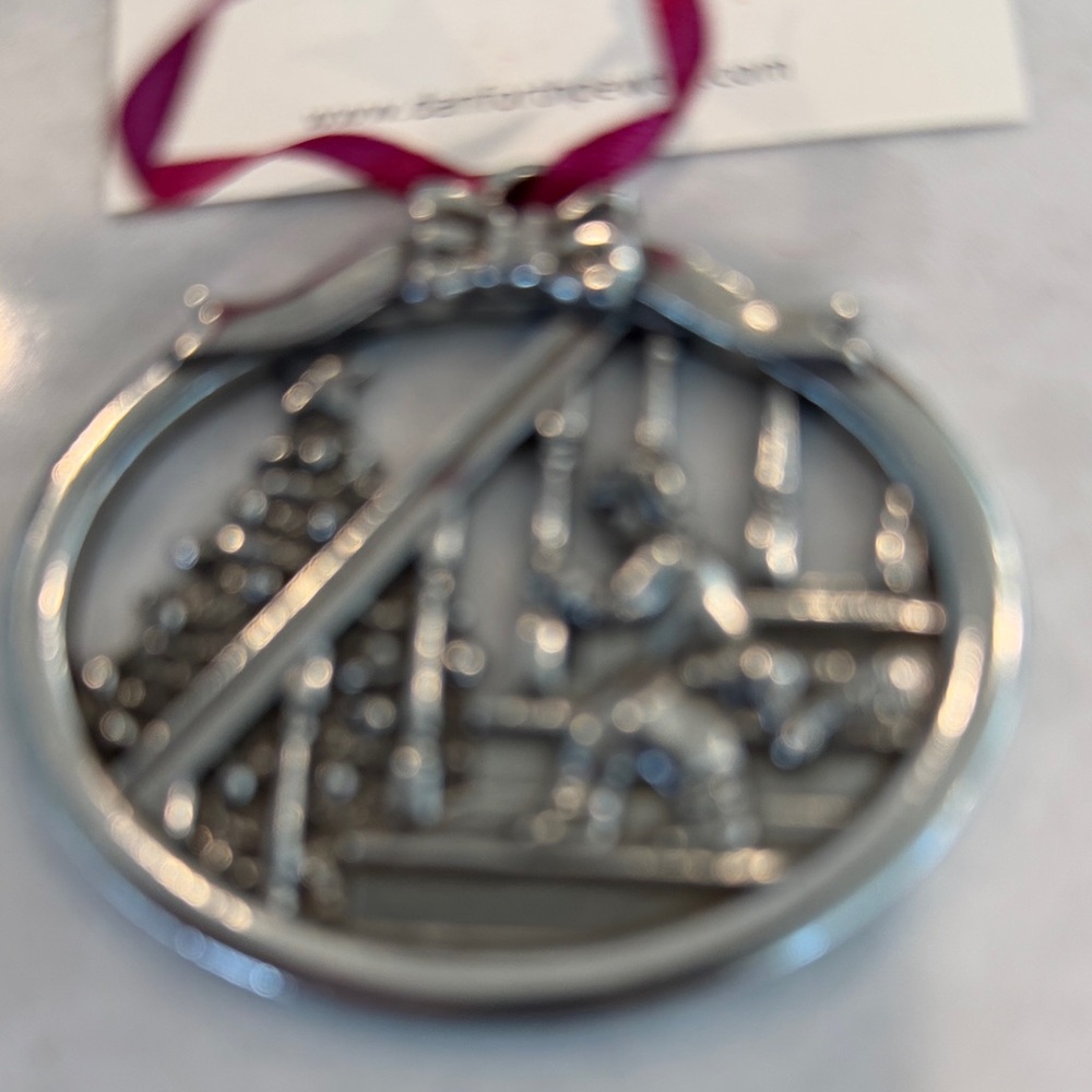Danforth Ornament with Ribbon - Picture 2 of 2